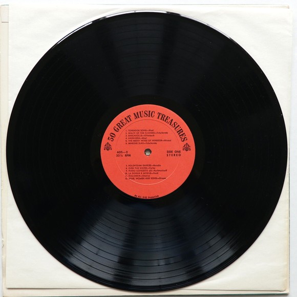 50 Great Music Treasures Famous Highlights From Operas, Symphonies, Ballet 2-LP - Picture 3 of 12